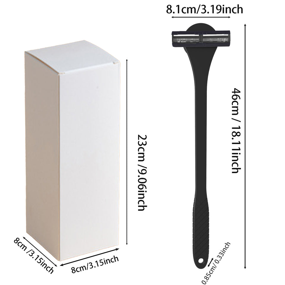 2-i-1 rakverktyg för män – Ergonomiskt handtag & halkfritt Grepp