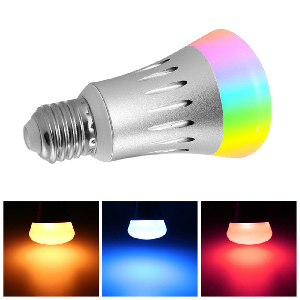 Smart LED-lampa med röststyrning – Fungerar med Google Assistant & Alexa