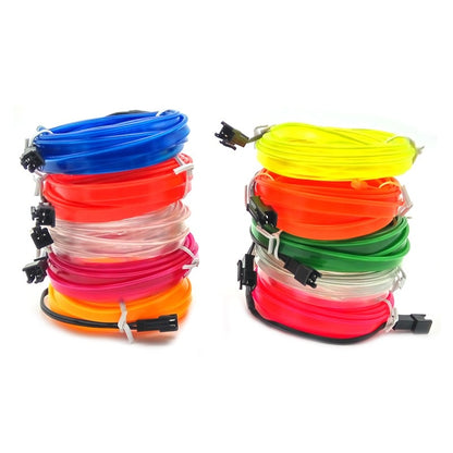 LED-ljusslinga för bil och fest – vattentät USB-belysning (12V)