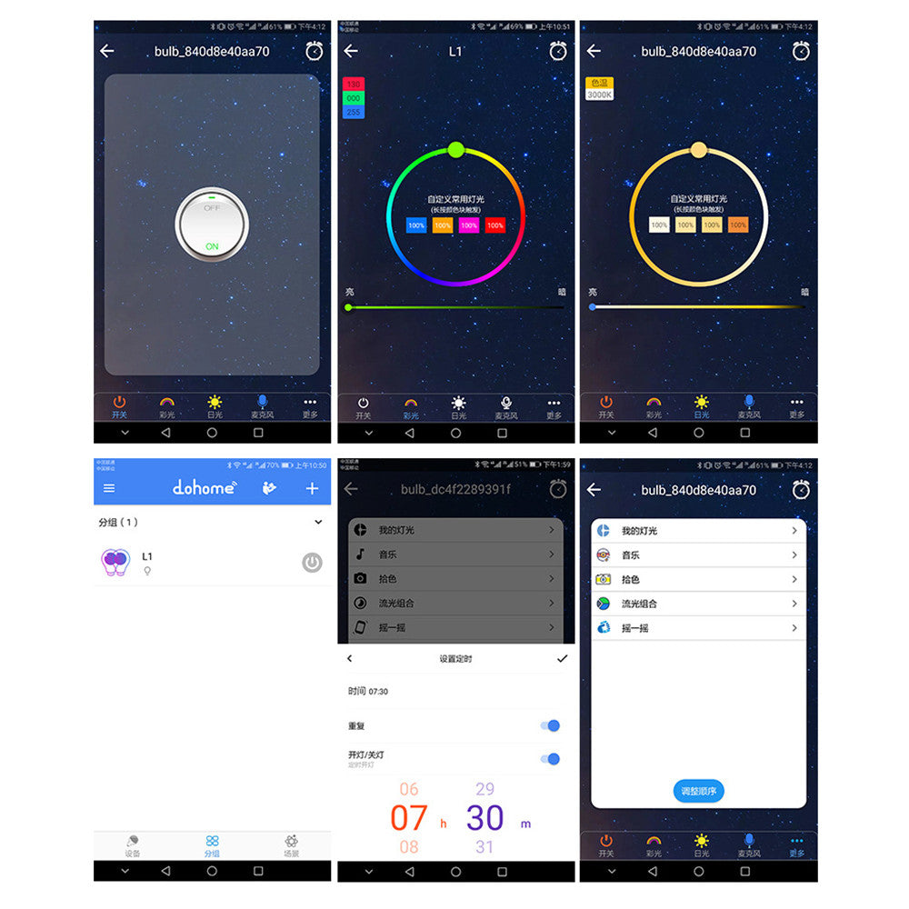 Smart LED-lampa med röststyrning – Fungerar med Google Assistant & Alexa