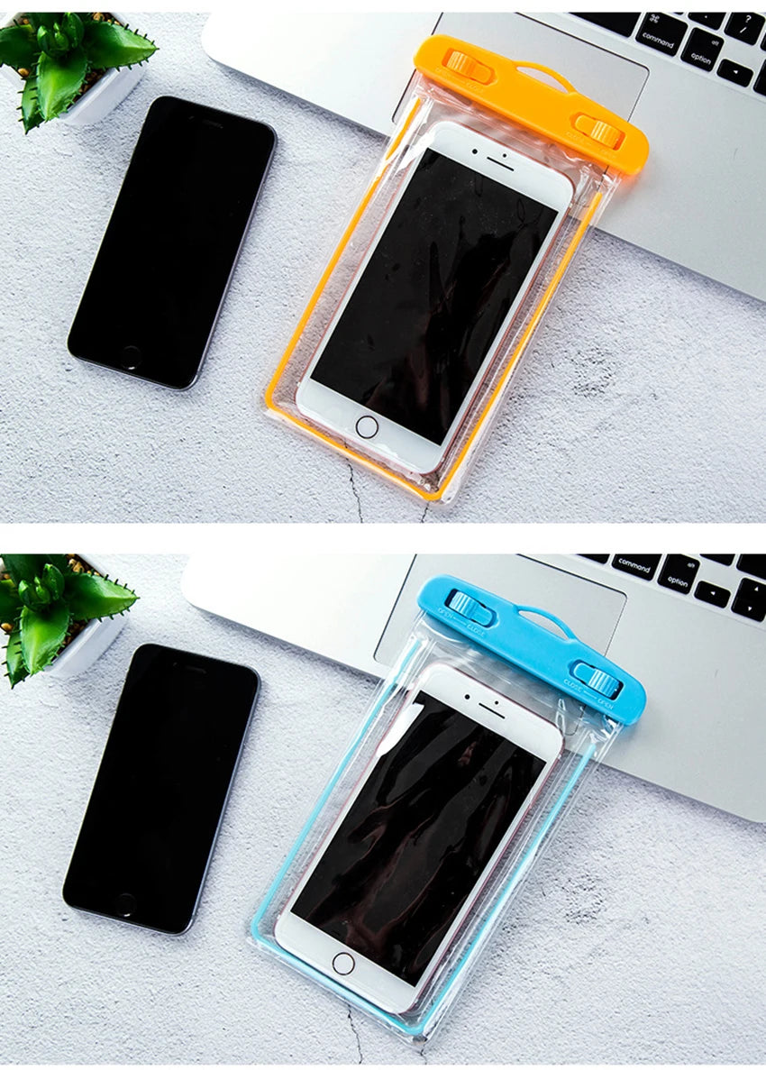 Vattentätt mobilfodral – perfekt för pool, strand och äventyr